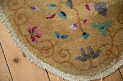 2x4 Antique Art Deco Rug Runner