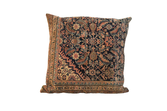 XL Vintage Rug Fragment Pillow 24x24