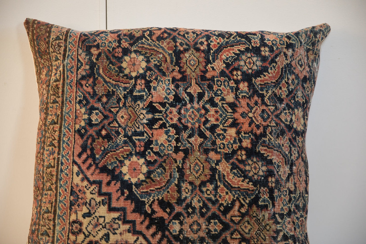 XL Vintage Rug Fragment Pillow 24x24