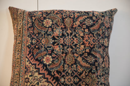 XL Vintage Rug Fragment Pillow 24x24