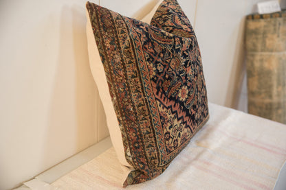XL Vintage Rug Fragment Pillow 24x24