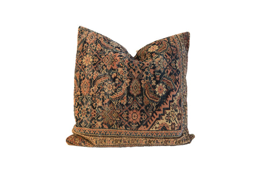 XL Vintage Rug Fragment Pillow 24x24