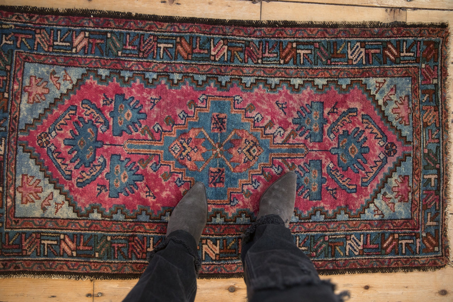 2.5x4.5 Vintage Mehriban Rug