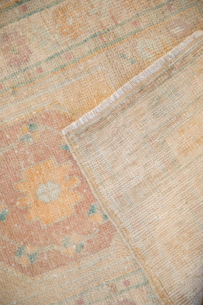 2x4 Vintage Distressed Oushak Rug Runner