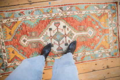 2.5x5.5 Vintage Oushak Rug Runner