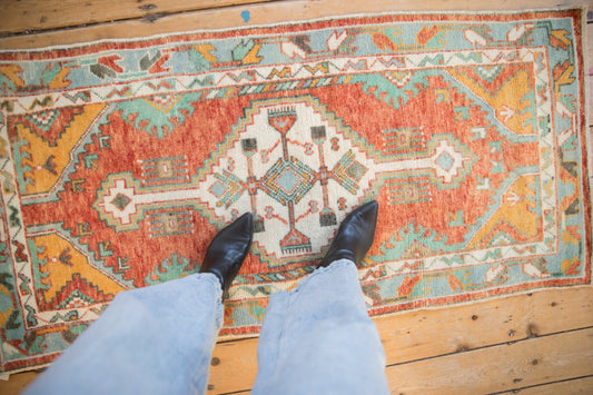 2.5x5.5 Vintage Oushak Rug Runner