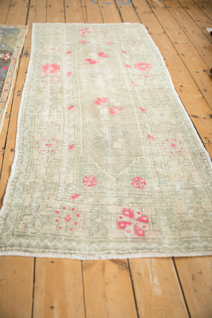 2.5x6 Vintage Distressed Oushak Rug Runner