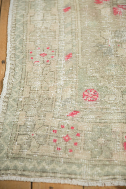 2.5x6 Vintage Distressed Oushak Rug Runner