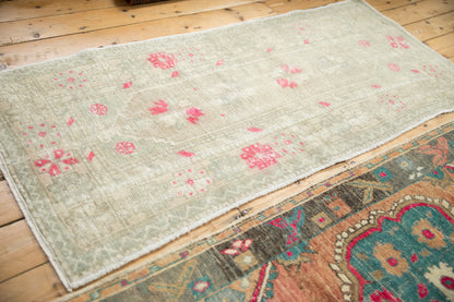 2.5x6 Vintage Distressed Oushak Rug Runner
