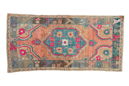 3x5.5 Vintage Distressed Oushak Rug