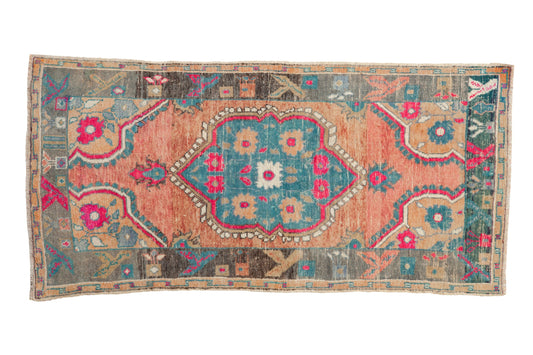 3x5.5 Vintage Distressed Oushak Rug