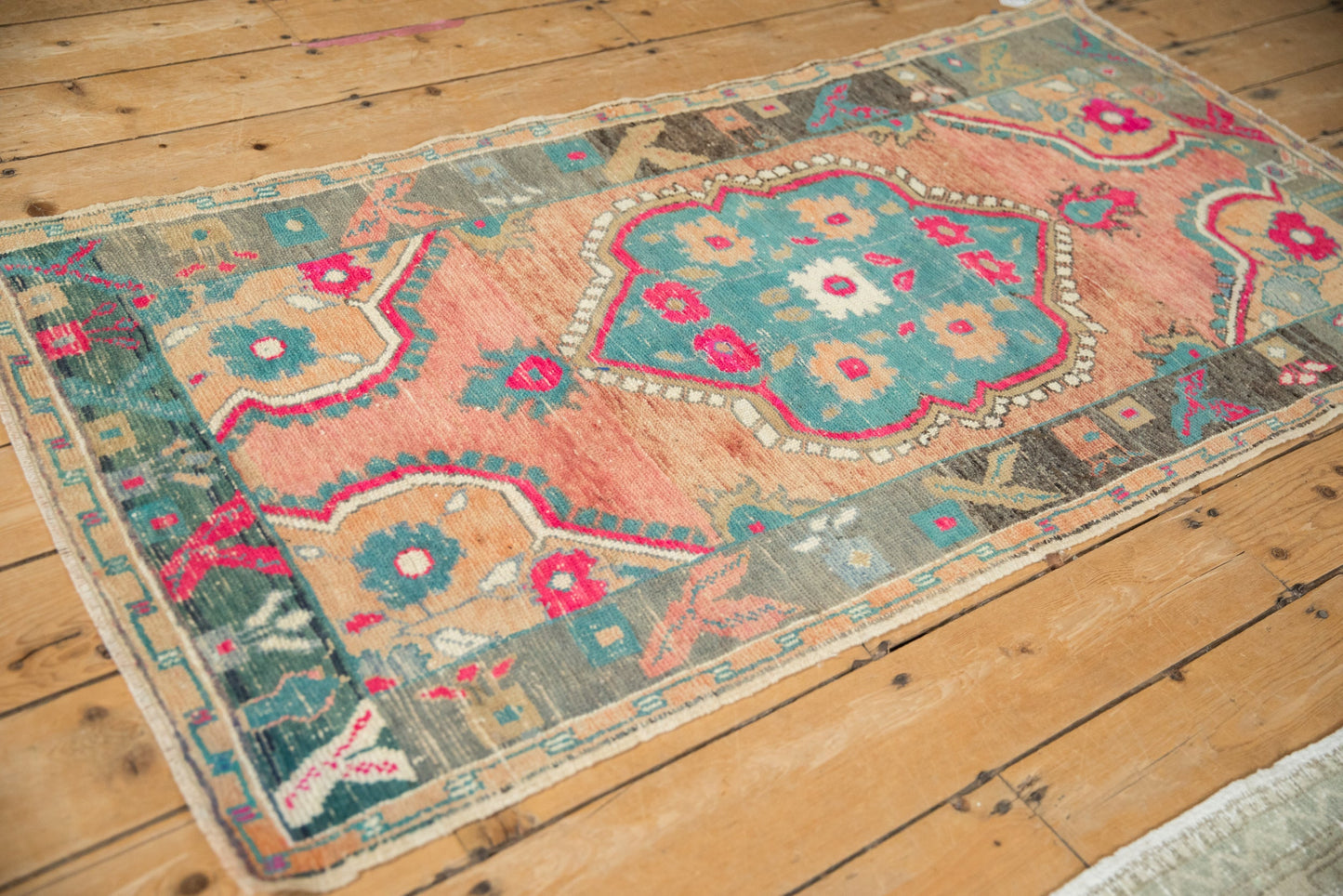 3x5.5 Vintage Distressed Oushak Rug