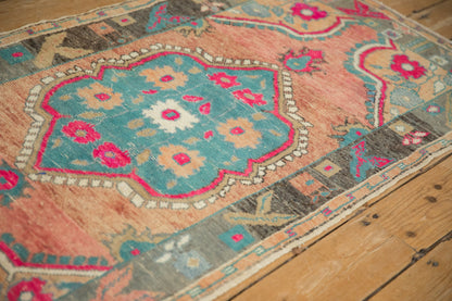 3x5.5 Vintage Distressed Oushak Rug