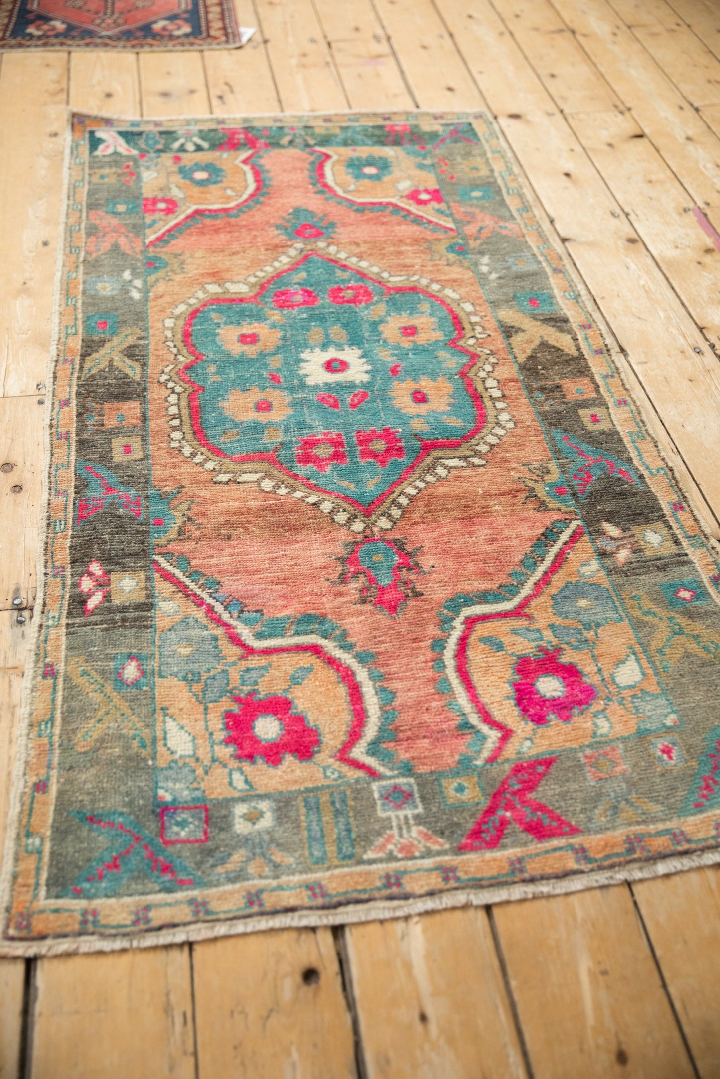 3x5.5 Vintage Distressed Oushak Rug