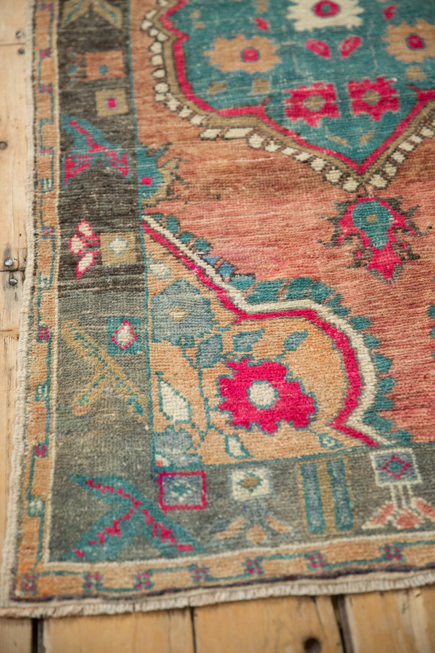 3x5.5 Vintage Distressed Oushak Rug