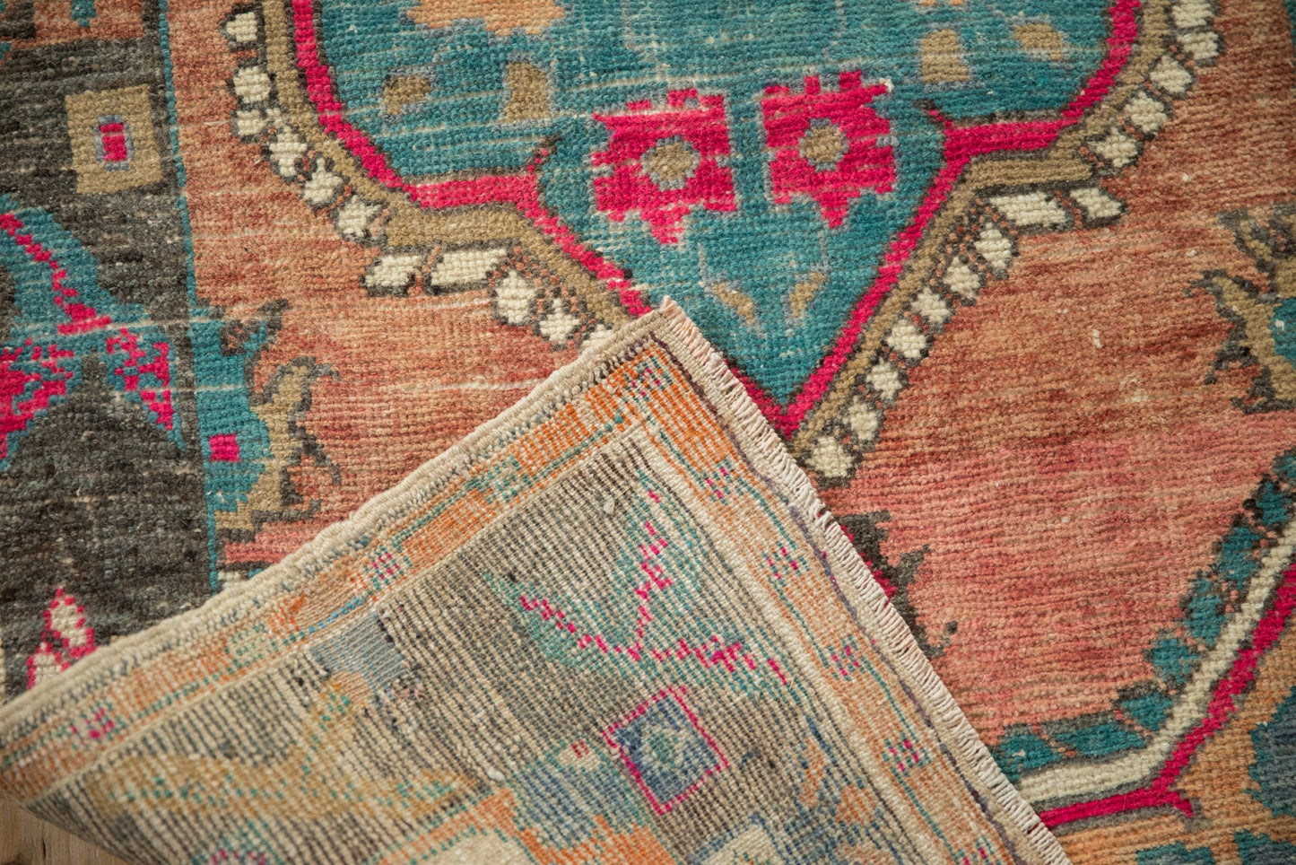 3x5.5 Vintage Distressed Oushak Rug