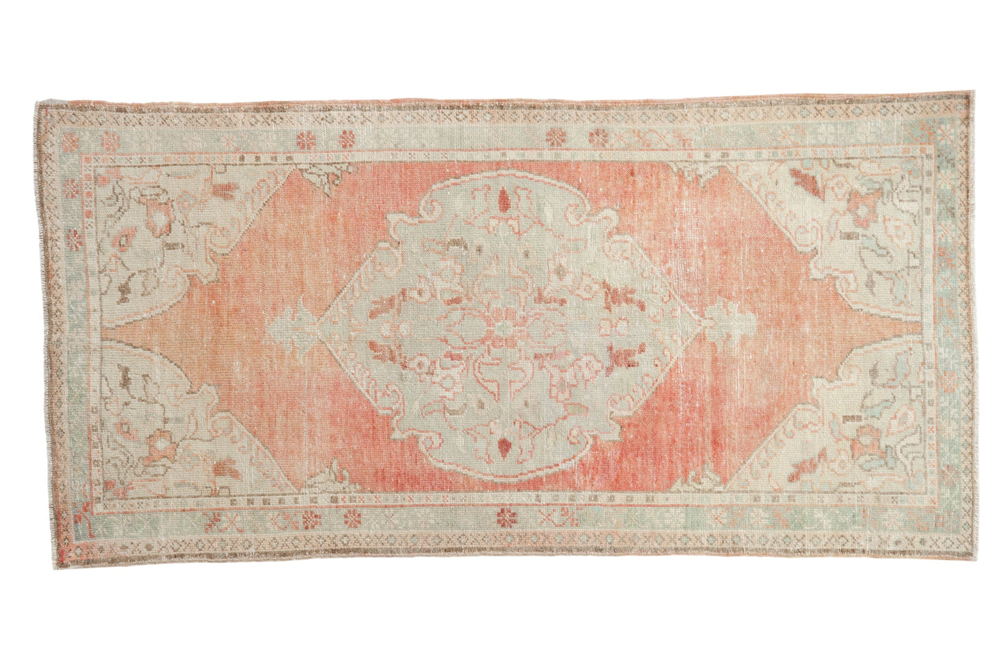 3x5.5 Vintage Distressed Oushak Rug
