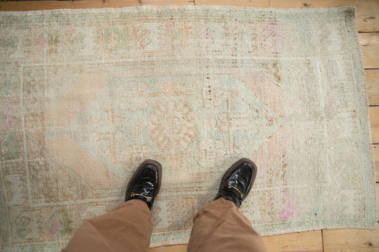 3x4.5 Vintage Distressed Oushak Rug