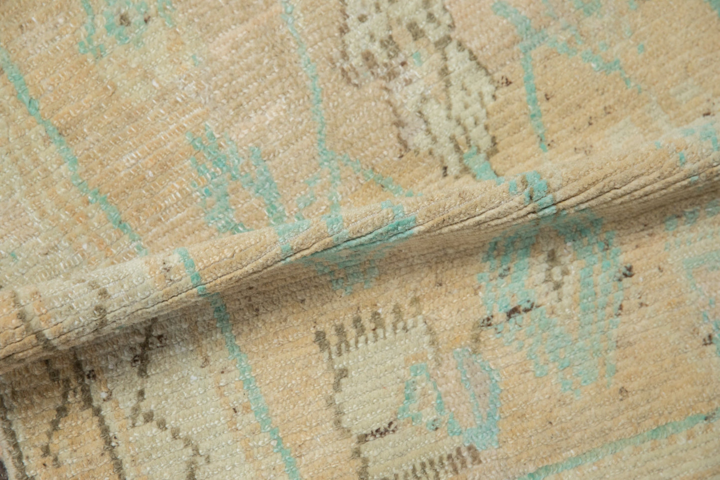2.5x3.5 Vintage Distressed Oushak Rug