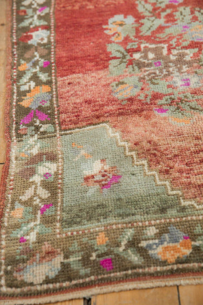 2.5x4 Vintage Distressed Oushak Rug