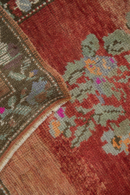 2.5x4 Vintage Distressed Oushak Rug