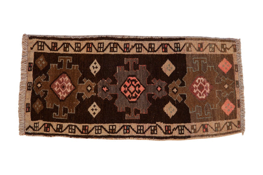 1.5x3 Vintage Distressed Kars Rug Mat