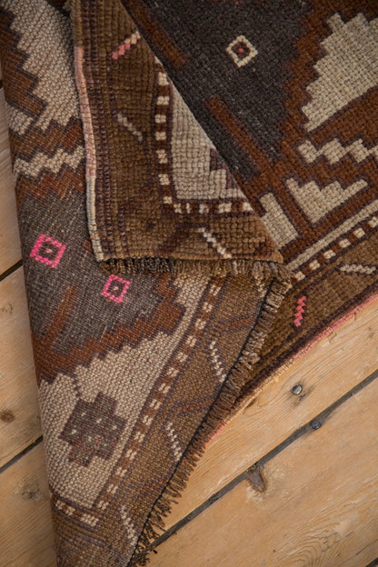 1.5x3.5 Vintage Distressed Kars Rug Mat Runner