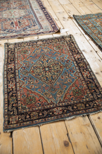 2x3 Vintage Farahan Sarouk Rug Mat