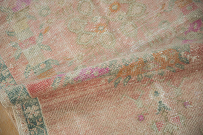 2.5x5.5 Vintage Distressed Oushak Rug Runner