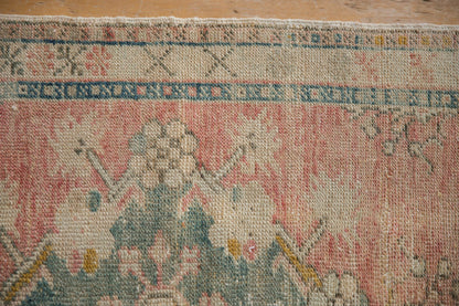2.5x4.5 Vintage Distressed Oushak Rug