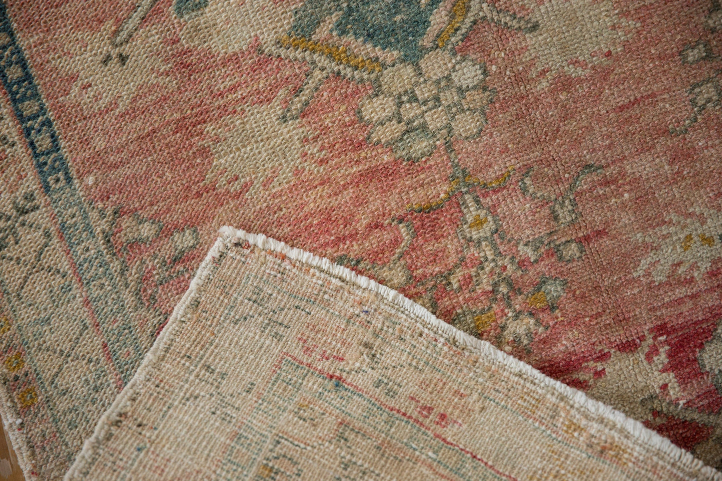 2.5x4.5 Vintage Distressed Oushak Rug
