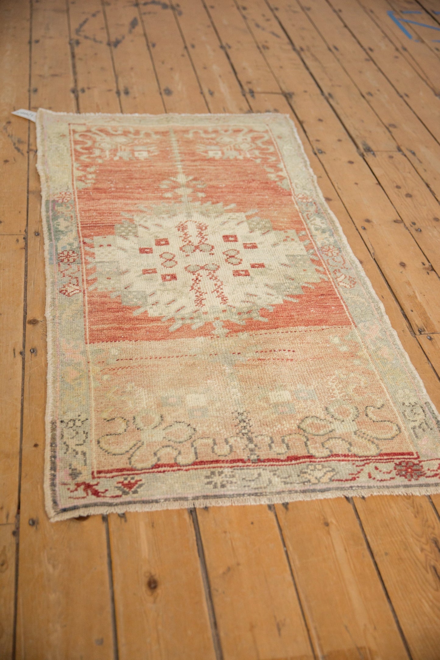 2.5x5 Vintage Distressed Oushak Rug Runner