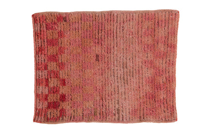 2.5x3 Vintage Distressed Tulu Square Rug