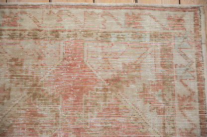 2.5x5.5 Vintage Distressed Oushak Rug Runner