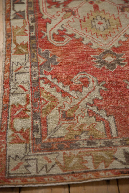 2.5x6 Vintage Distressed Oushak Rug Runner
