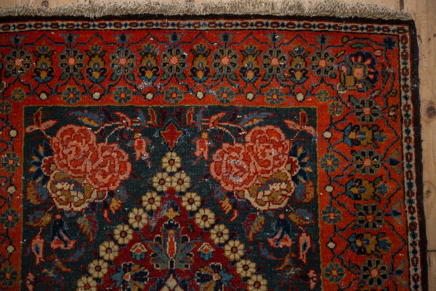 2x3 Vintage Fine Kashan Rug Mat