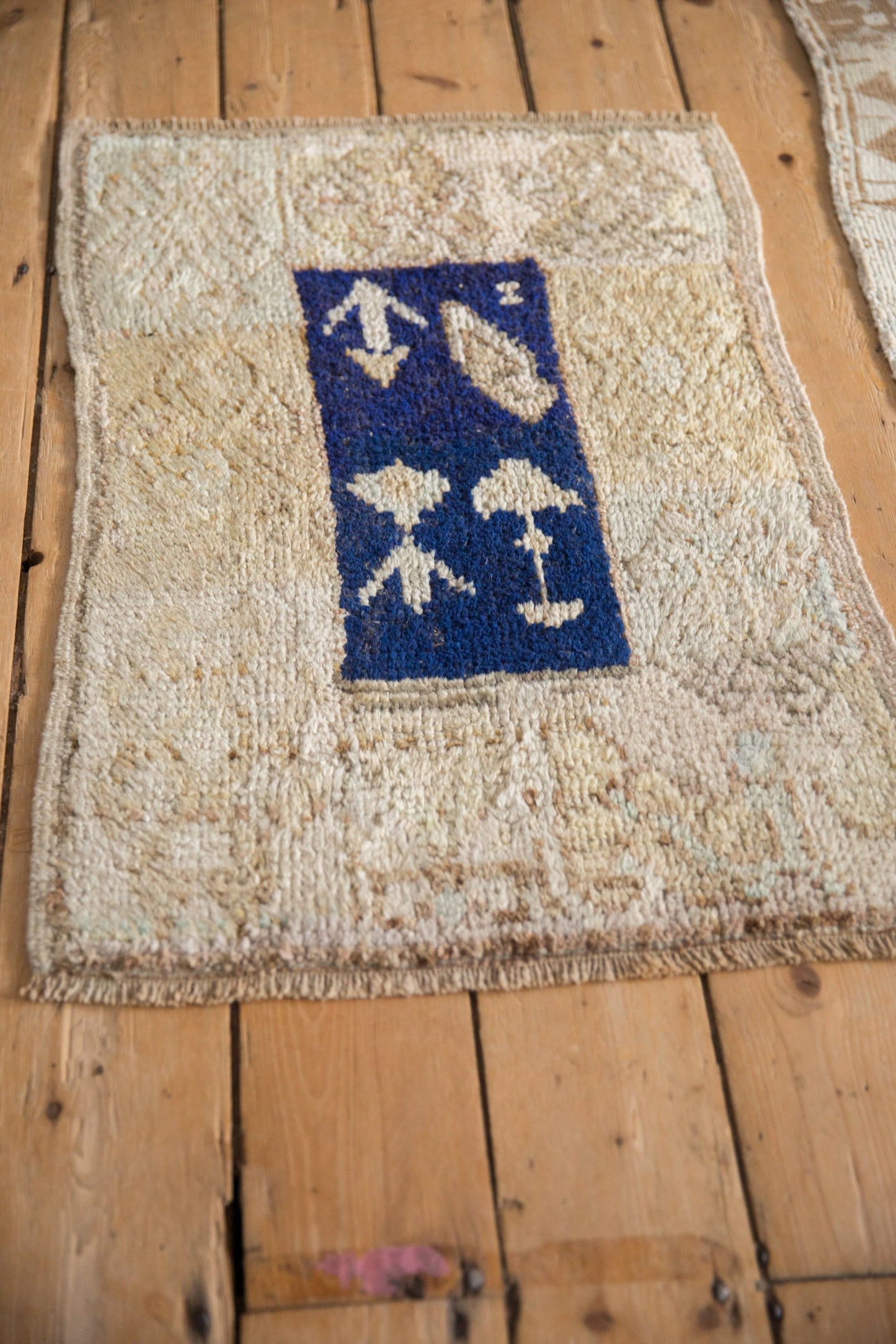 2x3 Vintage Distressed Tulu Rug Mat