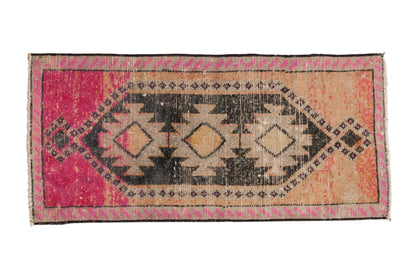 1.5x3.5 Vintage Distressed Kars Rug Mat Runner