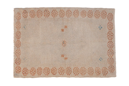 2.5x3.5 Distressed Oushak Rug