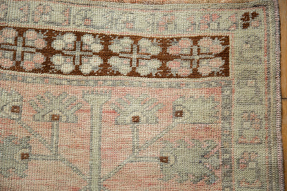 2.5x3.5 Vintage Distressed Oushak Rug