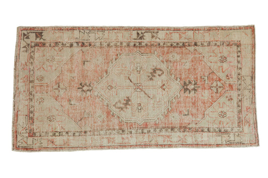 2.5x5 Vintage Distressed Oushak Rug Runner