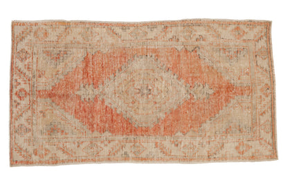 2.5x4.5 Vintage Distressed Oushak Rug