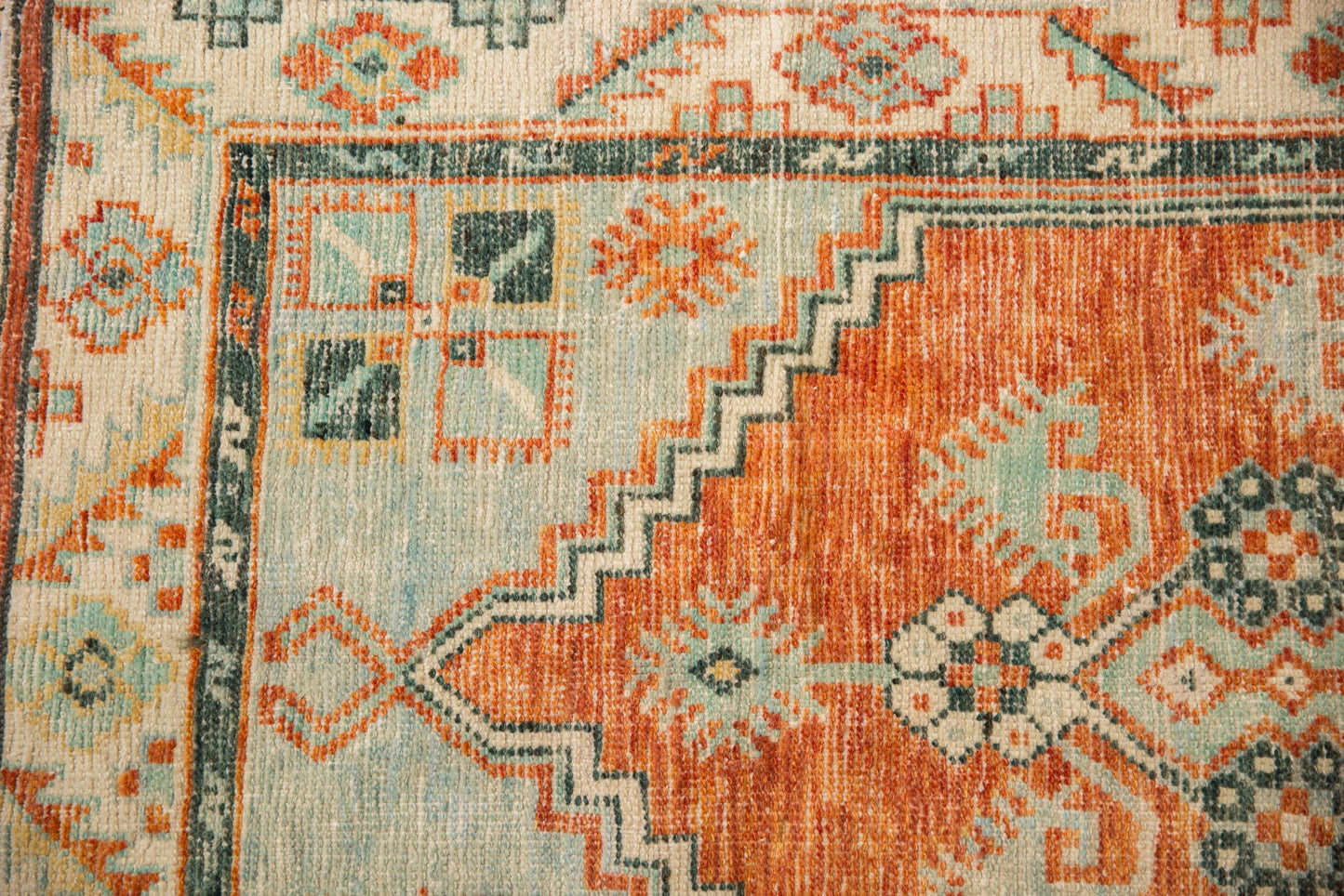 2.5x5 Vintage Distressed Oushak Rug Runner