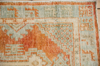 2.5x5.5 Vintage Distressed Oushak Rug Runner