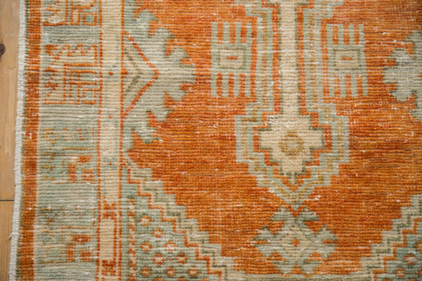 2.5x5.5 Vintage Distressed Oushak Rug Runner