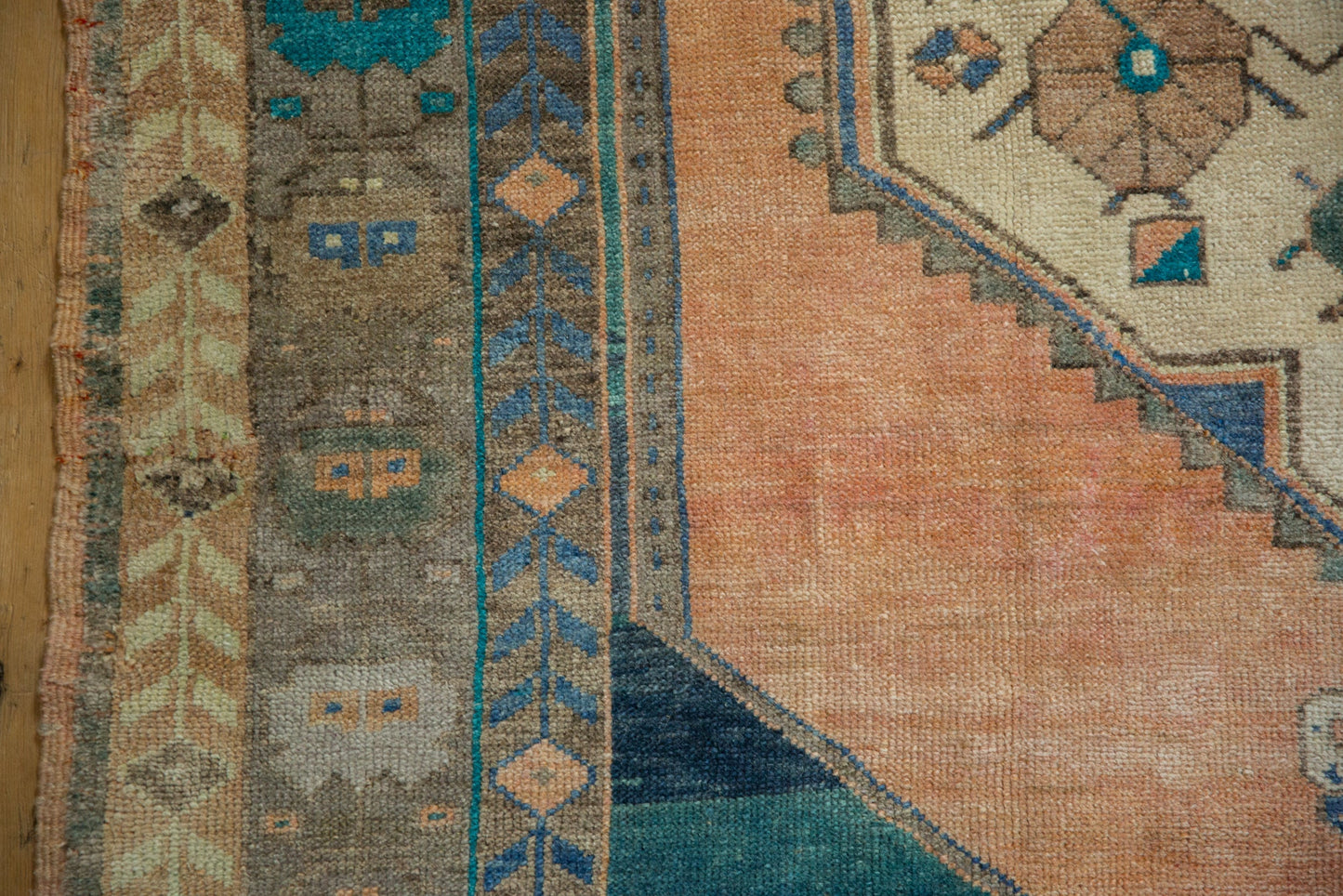 4x6 Vintage Distressed Oushak Rug