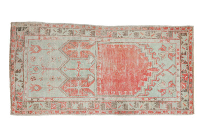 2.5x5 Vintage Distressed Oushak Rug Runner