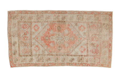 2.5x5 Vintage Distressed Oushak Rug Runner