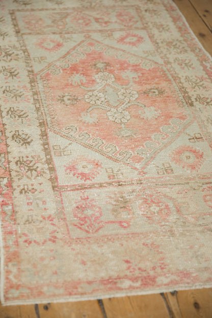 2.5x5 Vintage Distressed Oushak Rug Runner