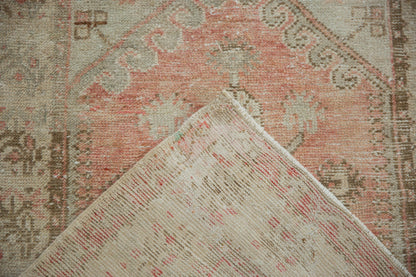 2.5x5 Vintage Distressed Oushak Rug Runner
